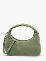 Schoudertas Milano Groen velvet VE24114